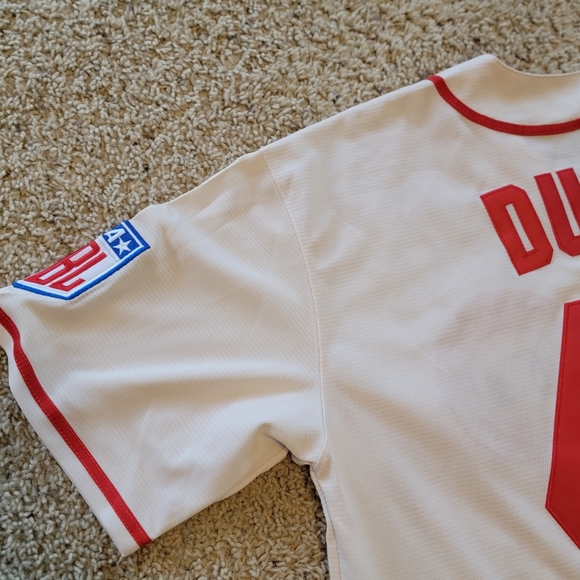 Jimmy Dugan Rockford Peaches "A League Of Their Own" Replica Baseball Jersey XL - Picture 8 of 10